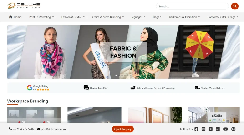 Deluxe Printing Dubai