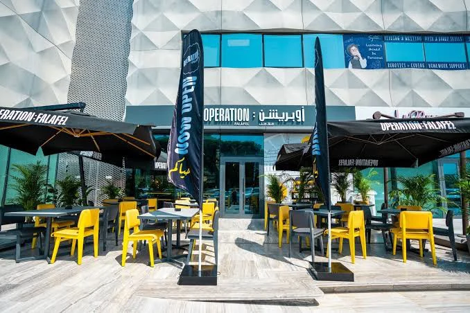 Outdoor Seating at Operation Falafel