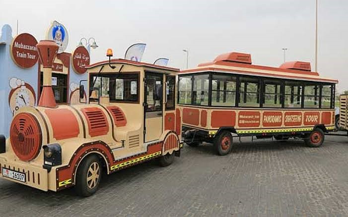 Green Mubazzarah Park Mini Train Ride