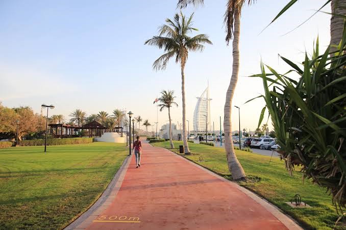 Running Track At Umm Suqeim Park Jumeirah