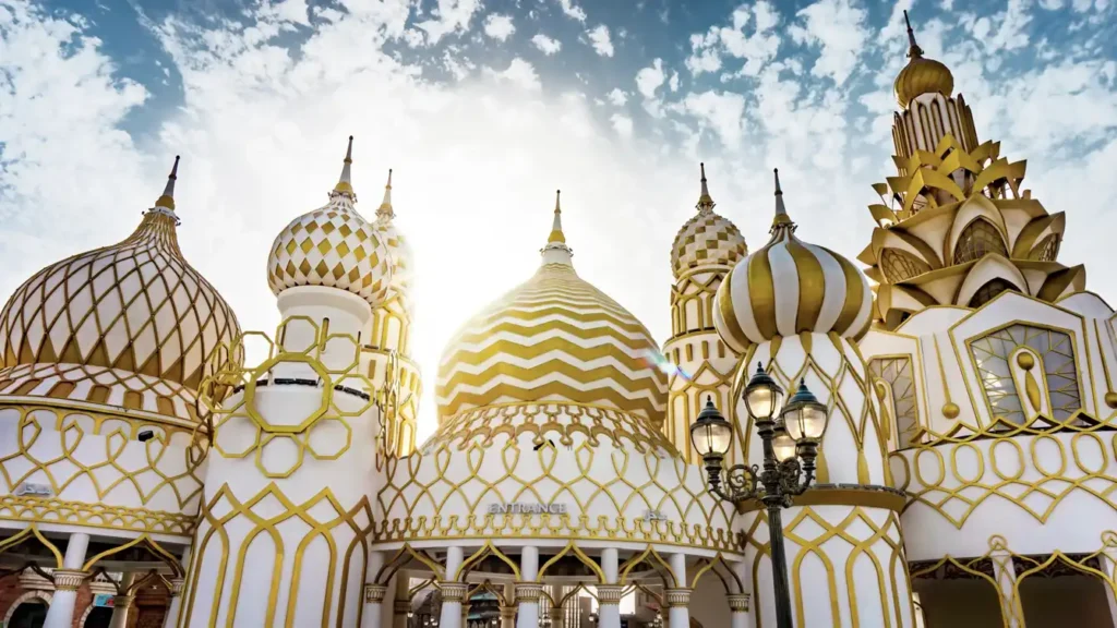 Cultural pavilions and architectural wonders at Global Village Dubai