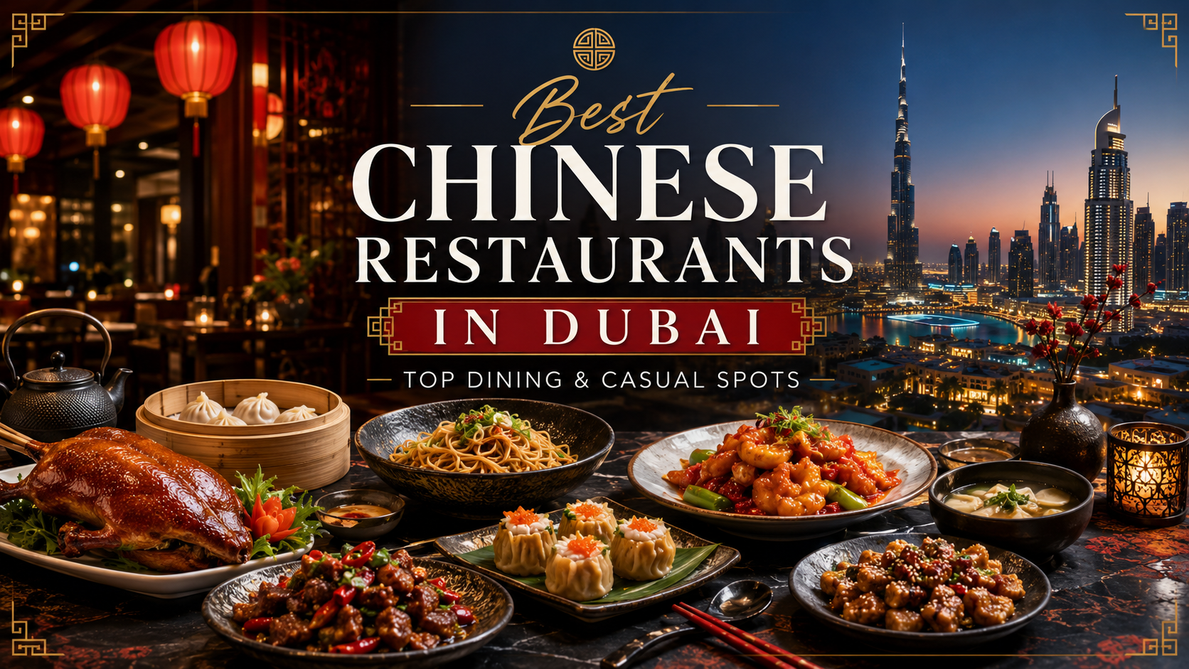 Best Chinese Restaurants in Dubai – Top Dining & Casual Spots