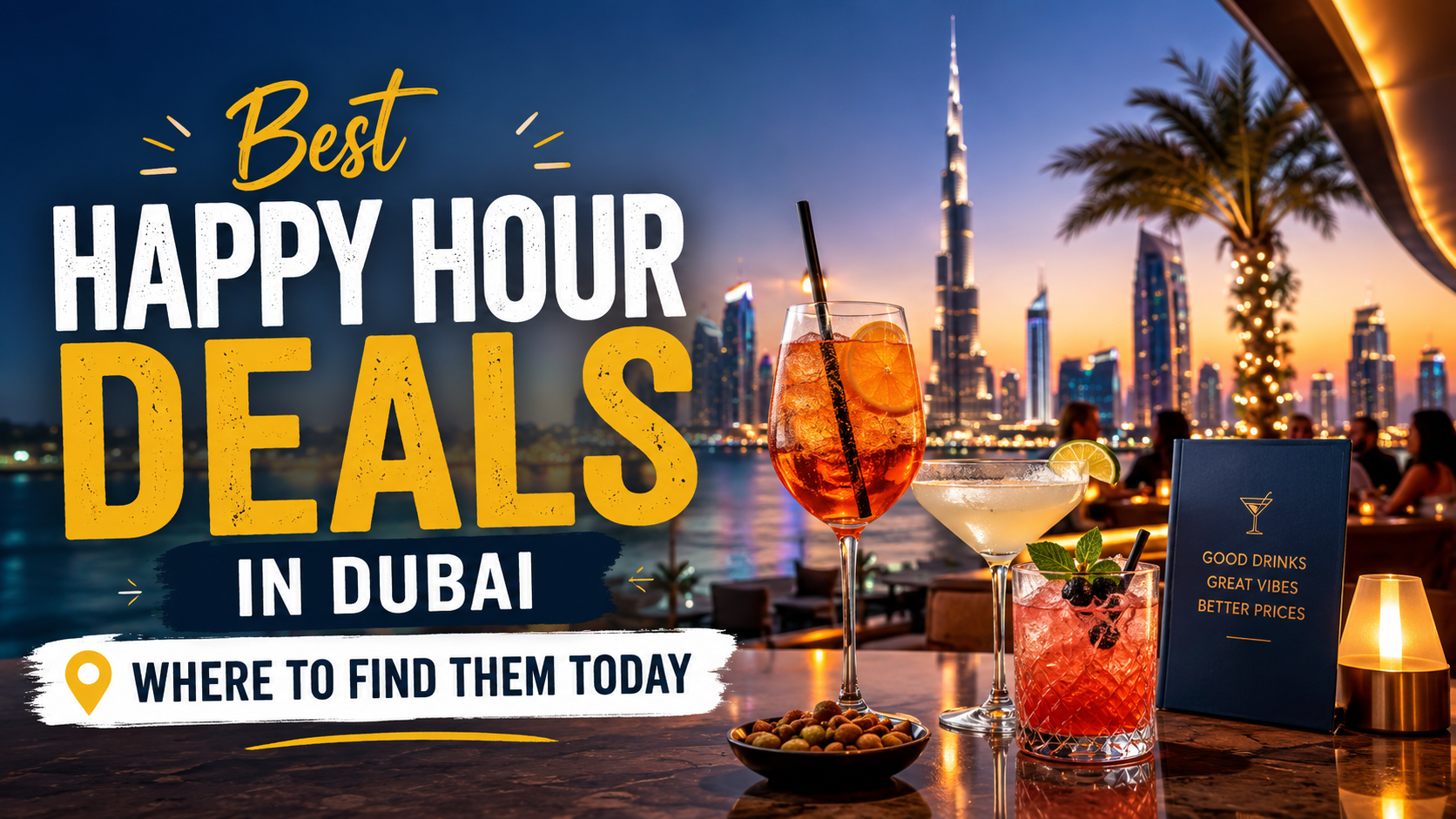 Best Happy Hour Deals in Dubai