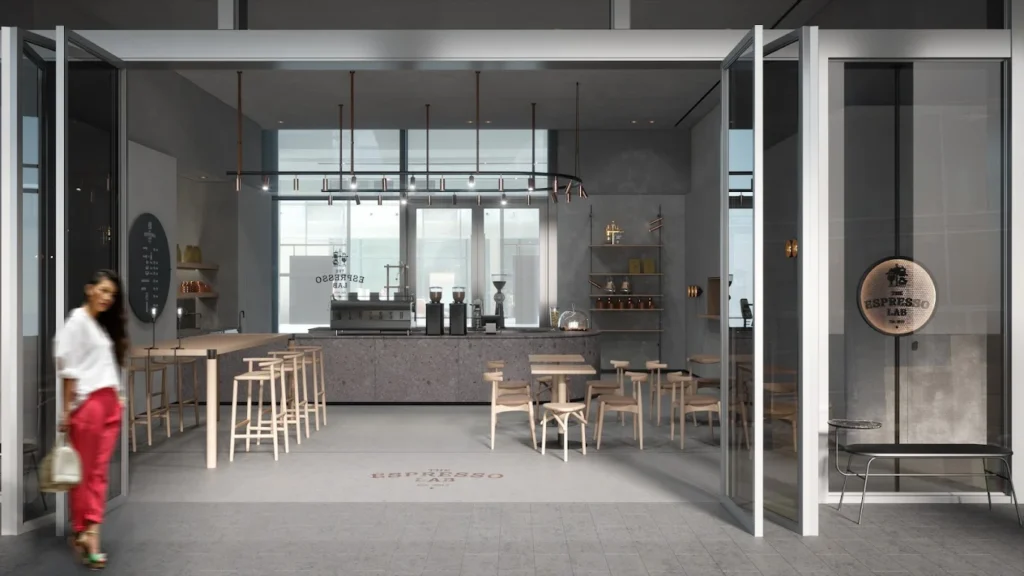 Coffee at The Espresso Lab Dubai