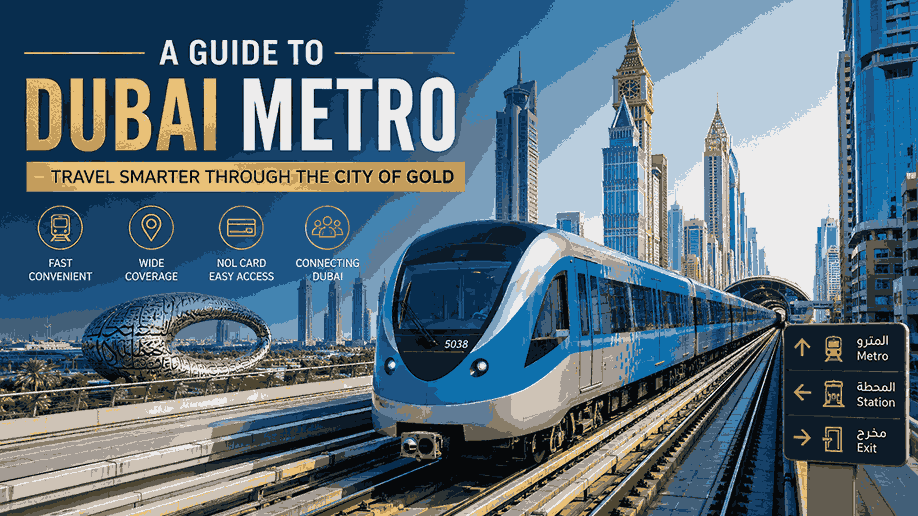 A Guide to Dubai Metro Travel Smarter Through the City of Gold